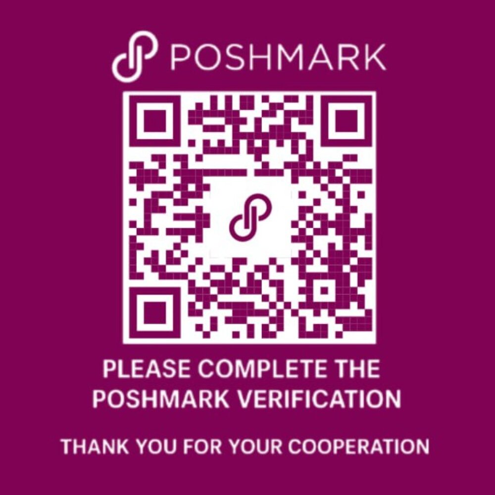 ⚠️𝗔𝗧𝗧𝗘𝗡𝗧𝗜𝗢𝗡⚠️ Complete verification!👉 offersposhmark.com/listing